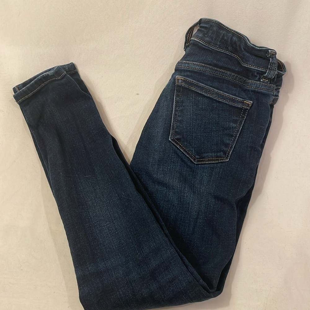Warp+Weft Kids skinny jeans size 7 dark wash